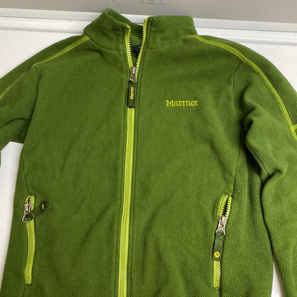 Boys Marmot fleece jacket